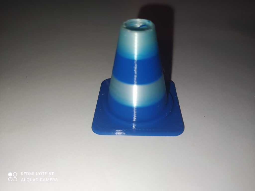 Kék-fehér bója (PETG-PLA anyag)